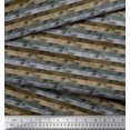 thumbnail image 3 of Soimoi Rayon Fabric Check & Horizontal Stripe Print Fabric by The Yard 42 Inch Wide, 3 of 3
