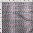thumbnail image 3 of oneOone Polyester Lycra Fabric Leaves & Floral Block Decor Fabric Printed BTY 56 Inch Wide, 3 of 4