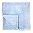 thumbnail image 1 of Amor Bebe Couverture en Molleton Sculptée - Bleu Stars, 1 of 2