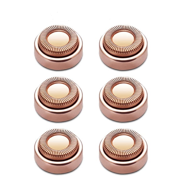 facial Hair remover replacement heads for Flawless Finishing Touch facial Hair removal tool for Women As Seen On TV 6 Count.