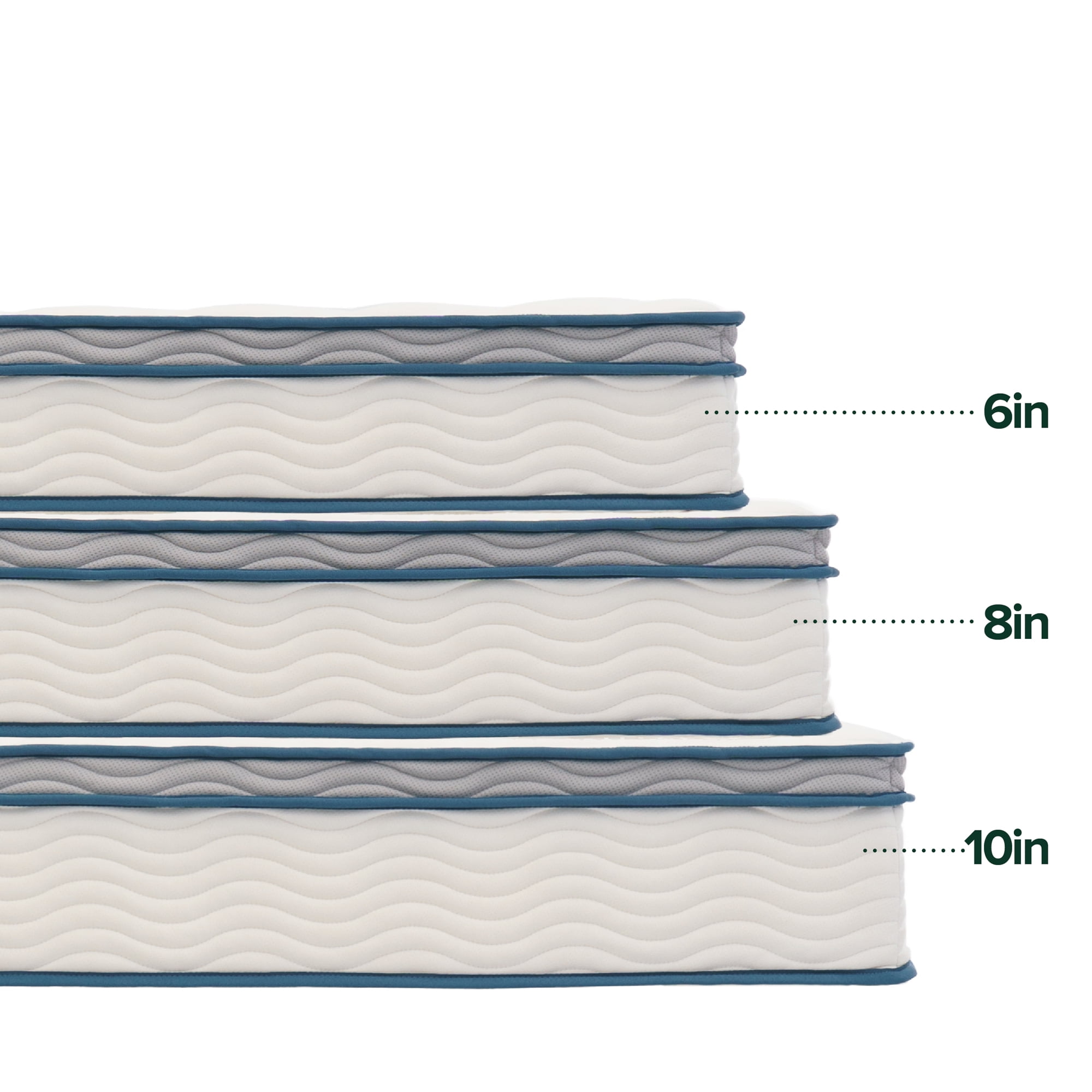 Zinus 6 inch Spring Sensation Hybrid Mattress