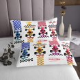 thumbnail image 3 of Go Kart Bedspread Set Karting Race Cars Coverlet Set,Racing Drift Kart Quilt Set Queen,Extreme Sport Quilted Competitive Game Room Decor, 3 of 3