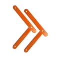 thumbnail image 2 of 2x Heavy Duty Aluminum Step Ladder Hinge Metal Bracket Tie Rod with Screws Fixed Orange, 2 of 8