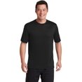 thumbnail image 4 of Hanes Cool DRI TAGLESS Men`s T-Shirt, 2XL, Black, 4 of 4