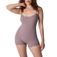 thumbnail image 1 of Lace Bodysuit for Women with A Seamless Crotch Design and A Lightly Shaping Body, 1 of 5