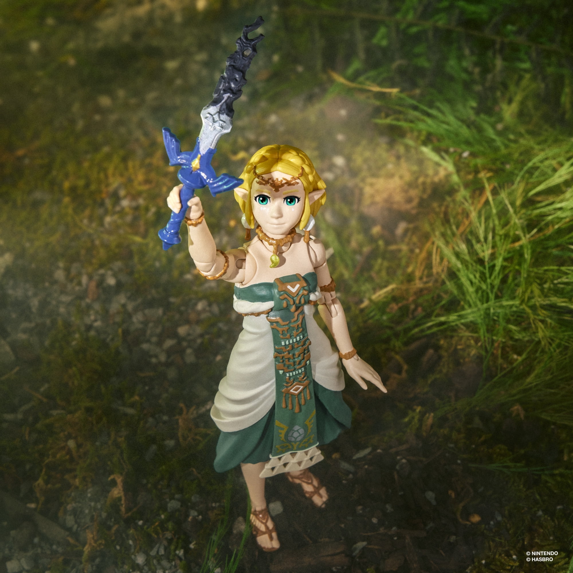 The Legend of Zelda Héros d'Hyrule Princesse Zelda, figurine de collection premium à l'échelle 15 cm, The Legend of Zelda: Tears of the Kingdom
