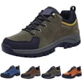 thumbnail image 3 of XIMIN Chaussures à Enfiler pour Hommes et Femmes en Suède Légères Chaussures de Marche Antidérapantes Imperméables Chaussures de Course Randonnée Randonnée Espadrilles Décontractées d'Extérieur (9, B), 3 of 3