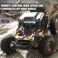 thumbnail image 4 of High-Speed 1/16 Scale Remote Control Desert Racer - D852 Model, 2.4GHz Brushless 4WD Off-Road Vehicle in Blue, Dual Battery Edition, Reaches 70km/h, Perfect for Adventure Enthusiasts!, 4 of 6