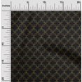 thumbnail image 1 of oneOone Georgette Viscose Fabric Geometric & Artistic Floral Sashiko Print Fabric BTY 42 Inch Wide, 1 of 1