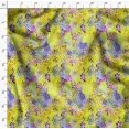 thumbnail image 4 of Soimoi Yellow Rayon Crepe Fabric Leopard Animal Skin Print Fabric by the Yard 46 Inch Wide, 4 of 6