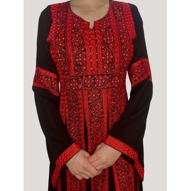 The Traditional Tatreez Embroidered Palestinian Thobe