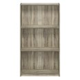 thumbnail image 2 of FURINNO Étagères de Rangement Basic à 3 Niveaux, Chêne Sonoma, 2 of 4