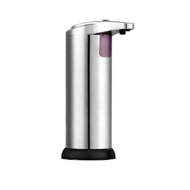 Aodebiao Automatic Soap Dispenser, Automatic Soap Dispenser Touchless, Kitchen & Bathroom, Adjustable Volume for Liquid Soap, Water-Resistant, Hotel, Restaurant and School, Clog-Free, Stainless Steel
