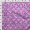 thumbnail image 4 of oneOone Rayon Purple Fabric Floral Craft Projects Decor Fabric Printed By The Yard 56 Inch Wide, 4 of 6
