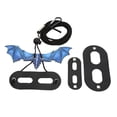 thumbnail image 3 of Bearded Dragon Lizard Leash Harness, Leash Adjustable Leather Lizard Reptiles Harness Leash For Amphibians And Other Small Pet Animals Sugar Glider Harness And Leash Set, 3 of 8