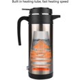 thumbnail image 3 of Car Kettle, Stainless Steel Car Truck Travel Kettle 1200 ML Cup Fast Cooking For Tea Coffee (12V), 3 of 7