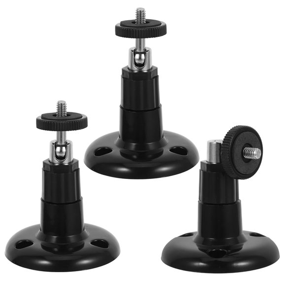 Shisuyan 3Pcs Wall Camera Bracket Camera Holder Wall Camera Holder Security Camera Wall Shelf