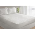 thumbnail image 1 of Safdie & Co. Mattress Protector T Bamboo Jacquard White, 1 of 2