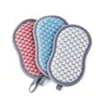 thumbnail image 2 of 3 Pack Kitchen Cleaning Sponge Pack Dual-Sided Scrubbing Pad, Non-Scratch & Reusable, Lint-Free Dish Cleaning Sponge, Bowls Plates & Cookware, JKODE, 2 of 8