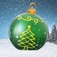 thumbnail image 4 of TopLLC 60CM Outdoor Christmas Inflatable Decorated Ball Giant Christmas Inflatable Ball Christmas Tree Decorations With Lamp on Clearance, 4 of 6