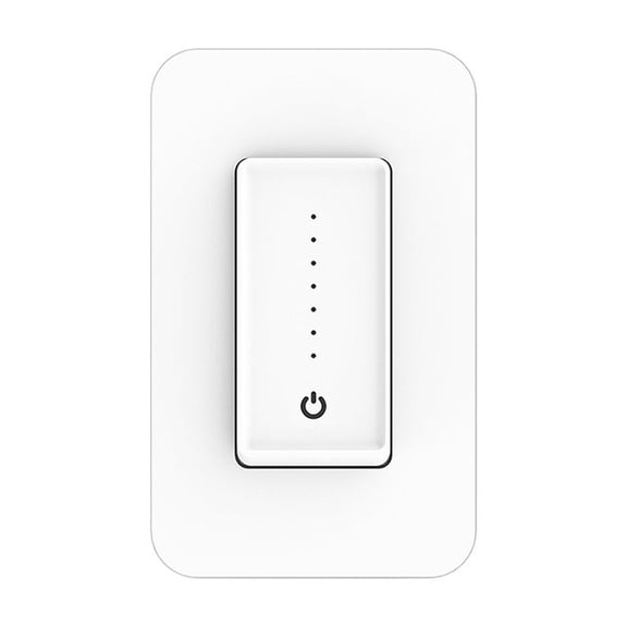 WiFi Smart Light Dimmer Switch Smart Compatible with Home for Voice Control,No Hub Required ,Trusted and Reliable