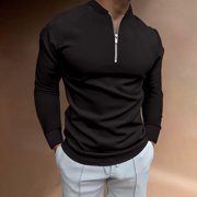 Gspmoly T-Shirt homme T manches longues, T-shirt T-shirt col rond T-T-Sshirt mince mode Casual Splicing manches longues ronde haut / chemise hommes Top des articles de clairance