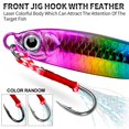 thumbnail image 3 of Outdoor Fishing DWS586 Fishing Lures - 7-30g, 6 Sizes, Fast Sinking Action, 3 of 10