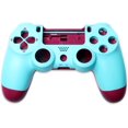 thumbnail image 3 of XYCCA Shell DIY Controller Housing Case Cover Replacement for PS4 Controller Accessories (Berry Blue), 3 of 7
