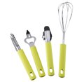 thumbnail image 2 of Oleegame 1PC Kitchen Utensils Set Household Kitchen Gadgets 4 Set Stainless Steel Egg Beater Paring Lifting Dish Fish Scale S Yellow, 2 of 7