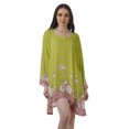 thumbnail image 1 of Moomaya Robes Décontractées Femmes Rayonne Robe Mini à Manches Longues pour Femmes, 1 of 4