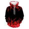 thumbnail image 1 of Qertyioot Spring Men Women Hooded Sweater Printing, 1 of 3