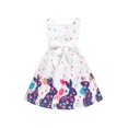 thumbnail image 2 of Robe Fille Col Pétale Easter Bunny Floral Lapin Coton Sans Manches 8 Ans, 2 of 6