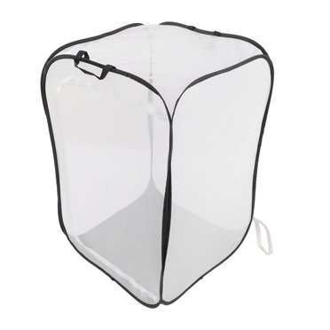Cage à Papillons Transparente pour Semis, Bonne Ventilation, Maille Pliable pour Nourrir les Papillons