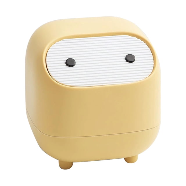 Binwennn Desktop Can Mini Double Layer With Lid For Home Scents Bags Sent Bags Odor Control Cleaning Products J Bags Paper Recycling Compactor Bag Large Waste Bags Bags V Scented Small Bags Small