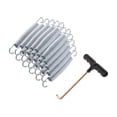 thumbnail image 2 of Wweixi 20Pcs Trampoline Springs Heavy Duty Weather Restant maintaining their springiness Trampoline Accessories, 2 of 6