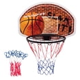 thumbnail image 3 of Gymax Wall Mounted Fan Backboard With Basketball Hoop and Rim Outdoor Indoor Sports, 3 of 8
