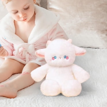 ZZkhGO Mignon Jouet en Peluche, Adorable Chat Lapin Agneau en Peluche, Jouet Doux et Câlin pour Collection de Cadeaux pour Enfants