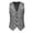 Grey, variant on Mens Suit Vests, Men's Solid Color Casual Thin-Style Single-Breasted Suit Waistcoat, Slim-Fit Sleeveless Vest, Mens Formal Vests