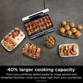 thumbnail image 2 of Indoor Griddle + Grill Ninja Sizzle Pro XL 20-inch Silver GX101, 2 of 9