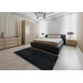 thumbnail image 4 of Ahgly Company Tapis d'Intérieur Ronds Abstraits Vert Canon Abstrait pour Aire, 5 Pieds Rond, 4 of 6