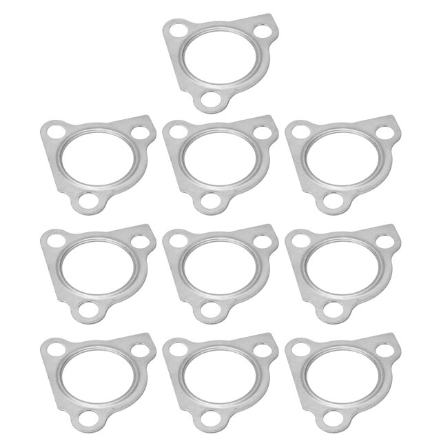 Turbo Gasket Kit,10pcs Turbo Manifold Gaskets Turbo Exhaust Manifold Gasket Turbo Gasket High Capacity