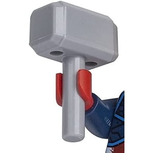 LEGO Superheroes: Captain America Minifigure with Shield and Mjolnir