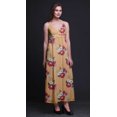 thumbnail image 4 of Bimba Robe Longue Maxi Bohème à Bretelles Sans Manches Imprimée Florale pour Femme-Xxx-Grand, 4 of 6