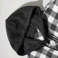 thumbnail image 3 of aohooy Flannel Jacket for Men - Trendy Casual Button Down Plaid Long Sleeve Fall Jackets Shacket with Pockets Gray,XXXXXL, 3 of 5