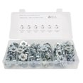 thumbnail image 3 of Nut Assortment Kit, Widely Use Four Claw Nut Rust Prevention Carbon Steel  For Hardware Lighting For Electronic Equipment, 3 of 8
