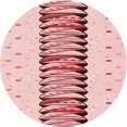 thumbnail image 1 of Ahgly Company Tapis d'Intérieur Lavable en Machine Carré Rouge, 3 Pieds Carré, 1 of 7