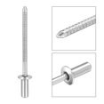 thumbnail image 3 of Unique Bargains 3.2mm x 8mm 304 Stainless Steel Blind Rivets 100 Pack, 3 of 4