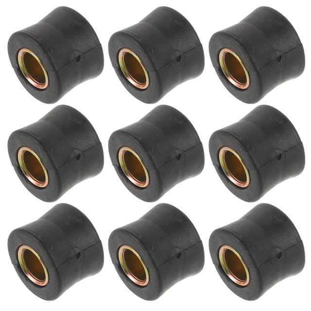 Hemoton 10pcs Buffer Motorbike Rings Shock Absorption Washer Damping Cushion Bushing