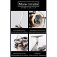 thumbnail image 3 of SW Series Fishing Reel Carved Metal Wire Cup Spinning Reel, 3 of 8