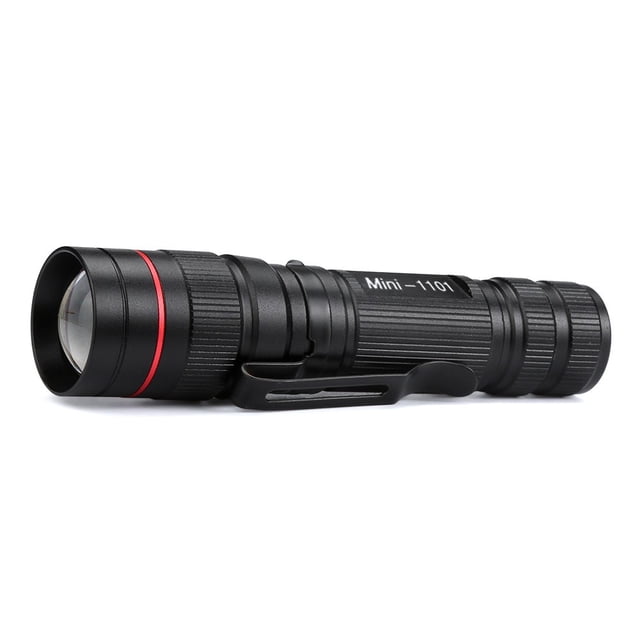 TIELUTT Mini 3500LM Zoomable Q5 LED Flashlight 3 Mode Torch Super Bright Light Lamp Traffic Light Lamp Headlamp for Reading Head Lights Auto Super Bright Bike Headlight Light Headlamps for Adults
